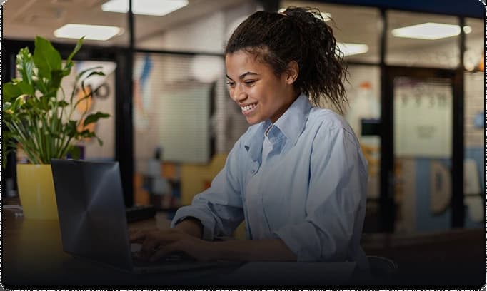 Performance marketer working