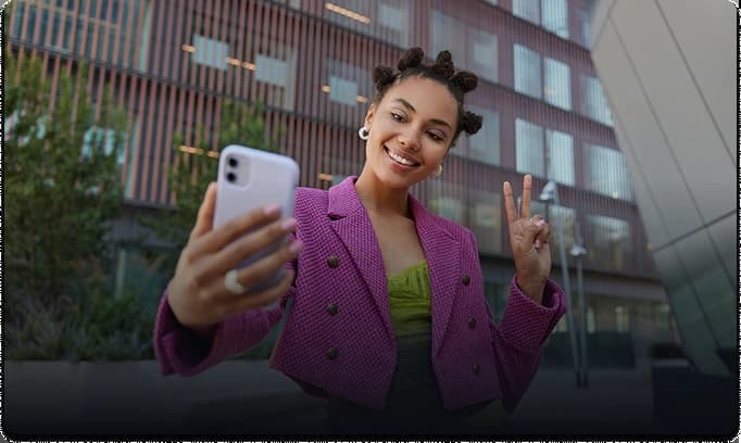 Creator recording content